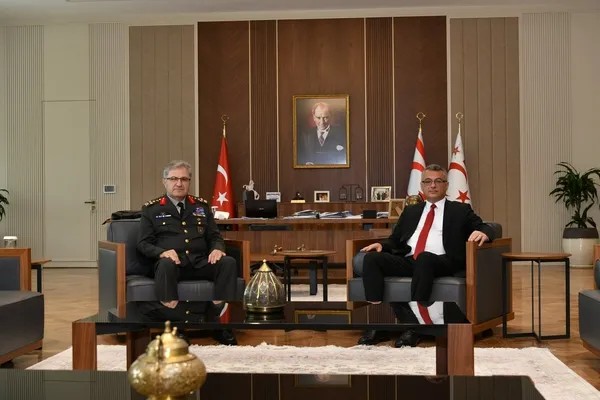 KKTC'de Birliklere Denetleme! Orgeneral Tokel Bölgeye Gitti